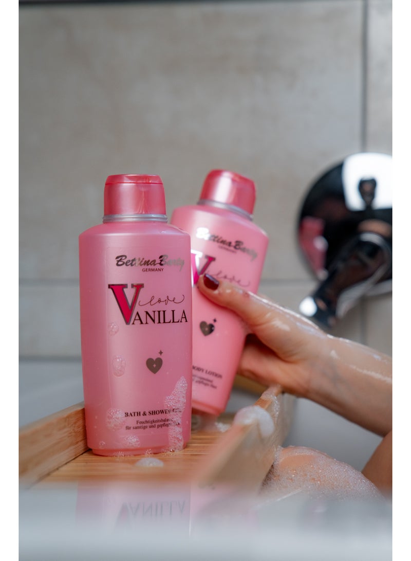 Bettina Barty Love Vanilla Bath & Shower Gel 500 ml - Image 4